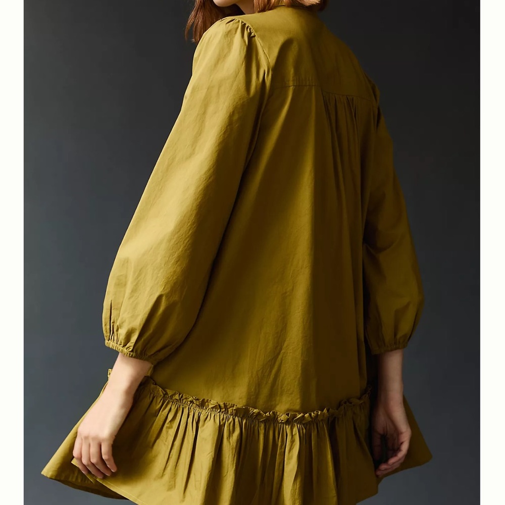 Shelley Flounced Tunic Dress